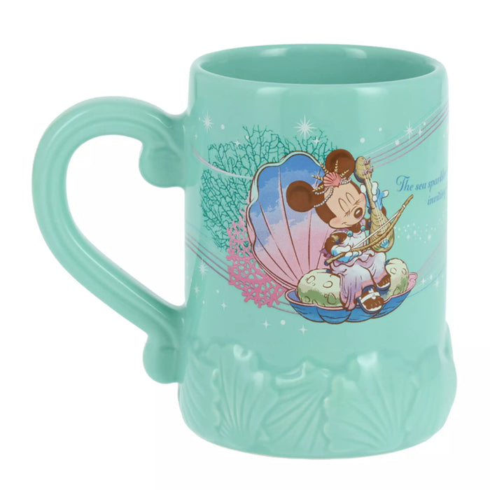 TDR - Tokyo Disney Sea's 24th Anniversary "Mermaid Lagoon" Collection x Minnie Mouse & Daisy Duck Mug (Release Date: Sept 4, 2025)
