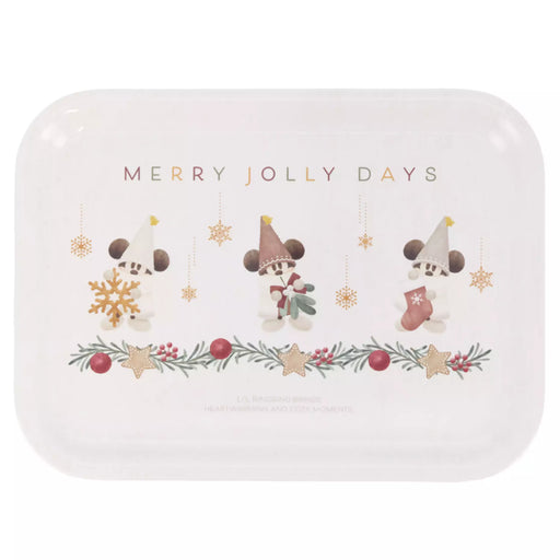 TDR - 2025 Mickey Christmas fairy "Lil Lin Lin" Merry Jolly Days Collection x Tray (Release Date: Nov 10, 2025)
