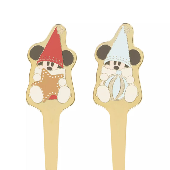 TDR - 2025 Mickey Christmas fairy "Lil Lin Lin" Merry Jolly Days Collection x Curlery Set (Release Date: Nov 10, 2025)