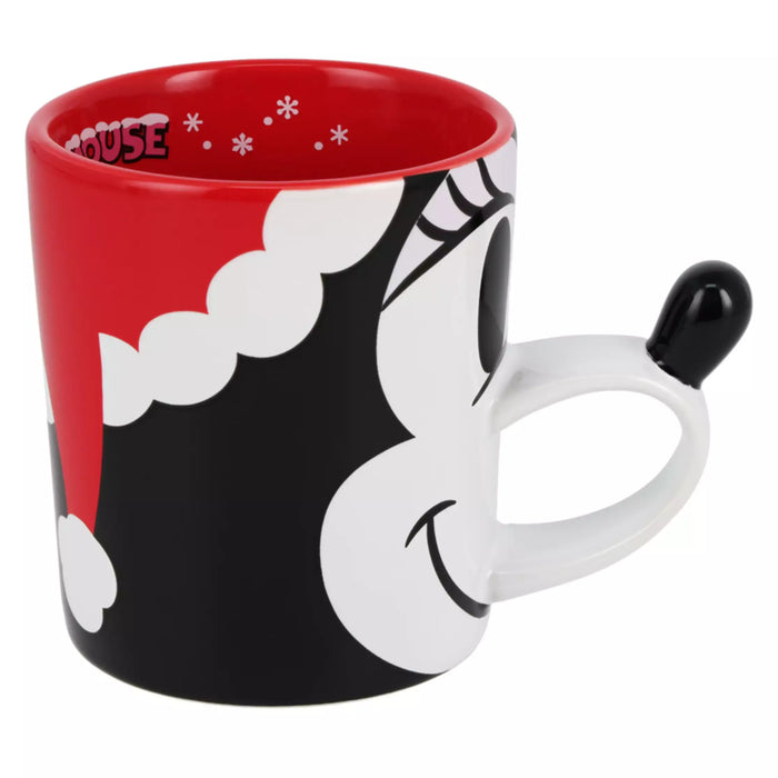 TDR - 2025 Mickey & Friends "Holly Jolly Christmas" Collection x Minnie Mouse with Christmas Outfit Mug  (Release Date: Nov 10, 2025)