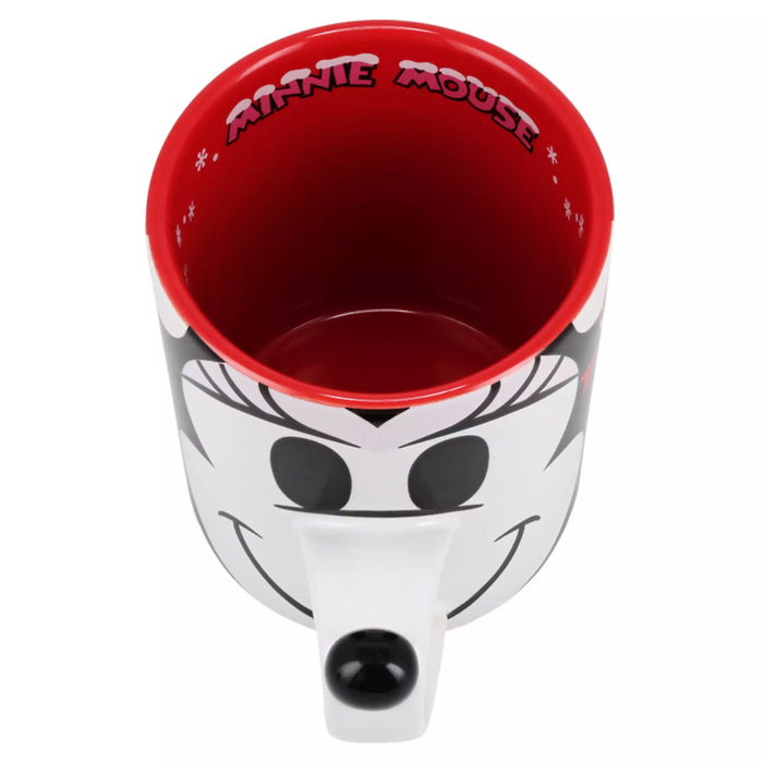 TDR - 2025 Mickey & Friends "Holly Jolly Christmas" Collection x Minnie Mouse with Christmas Outfit Mug  (Release Date: Nov 10, 2025)