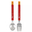 TDR - 2026 Mickey & Friends "Food Theme" x "Churro" Shaped Spoon & Fork Set of 2 (Release Date: Apr 30, 2026)