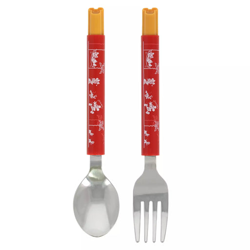 TDR - 2026 Mickey & Friends "Food Theme" x "Churro" Shaped Spoon & Fork Set of 2 (Release Date: Apr 30, 2026)