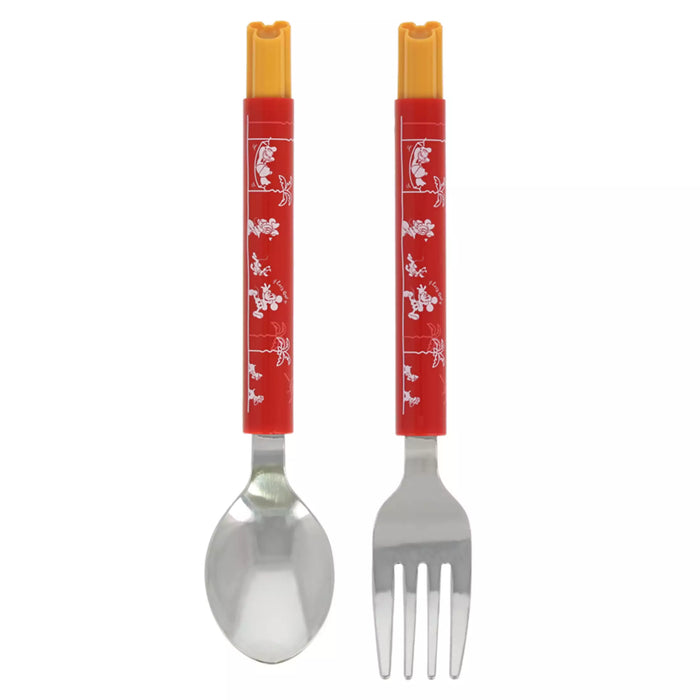TDR - 2026 Mickey & Friends "Food Theme" x "Churro" Shaped Spoon & Fork Set of 2 (Release Date: Apr 30, 2026)