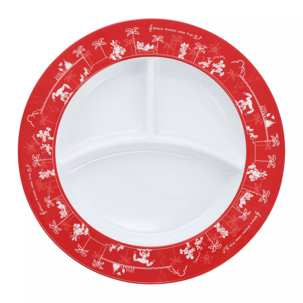 TDR - 2026 Mickey & Friends "Food Theme" x Plate (Release Date: Apr 30, 2026)