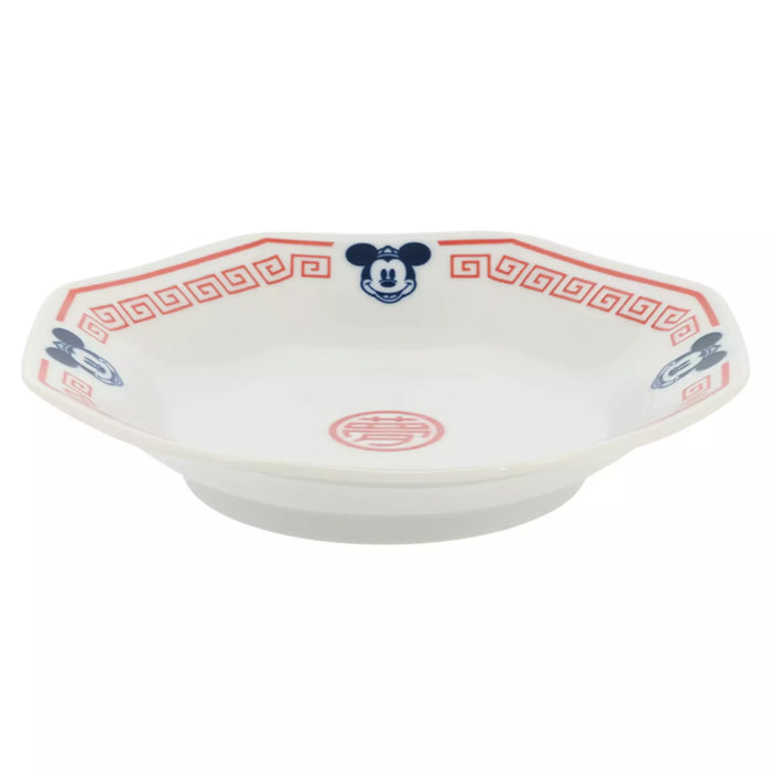 TDR - 2026 Mickey Mouse Wearing a Hat Chinese-Style Tableware x Octagonal Plate (Release Date: Jul 16, 2026)