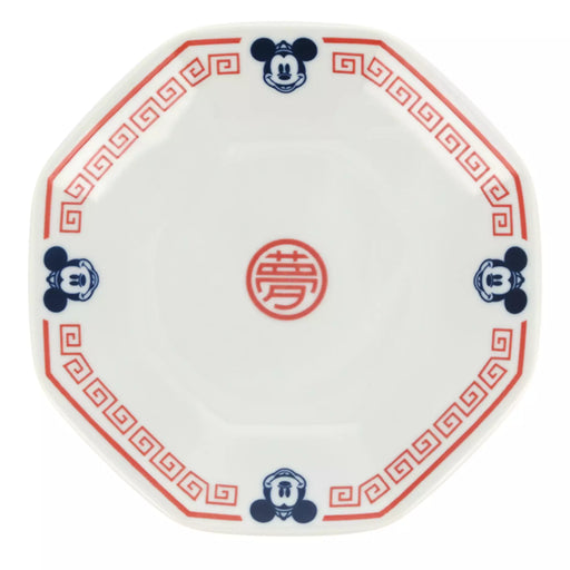 TDR - 2026 Mickey Mouse Wearing a Hat Chinese-Style Tableware x Octagonal Plate (Release Date: Jul 16, 2026)