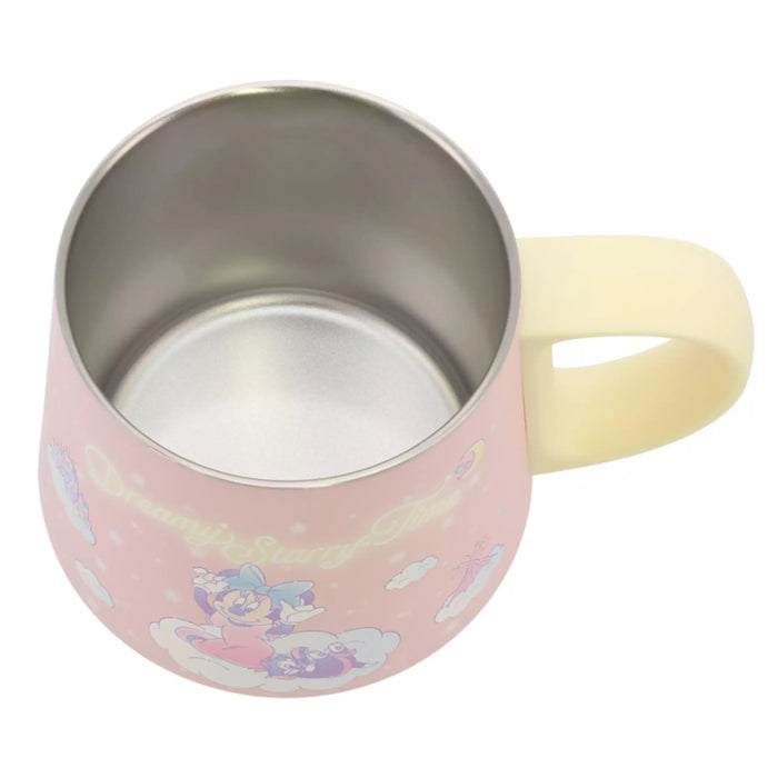 TDR - 2026 Dreamy Starry Time Collection x Minnie Mouse and Figaro Stainless Steel Mug Color: Pink (Release Date: Jun 25, 2026)