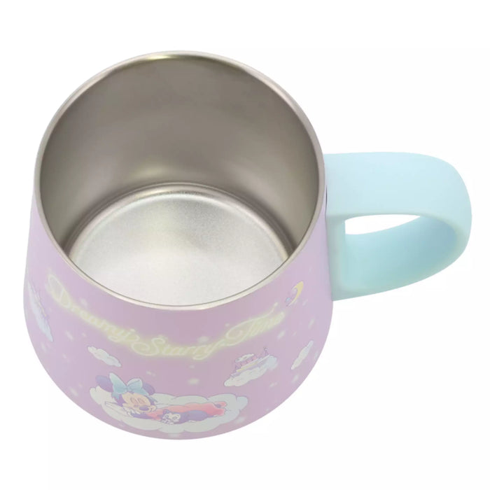 TDR - 2026 Dreamy Starry Time Collection x Minnie Mouse and Figaro Stainless Steel Mug Color: Purple (Release Date: Jun 25, 2026)