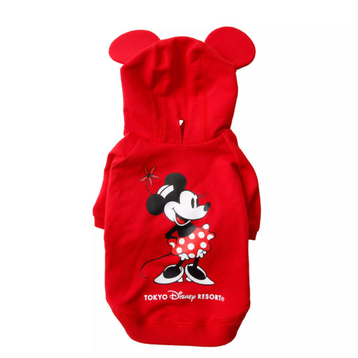 TDR - Minnie Mouse Dog Hoodie with Ear (Size: SS)
