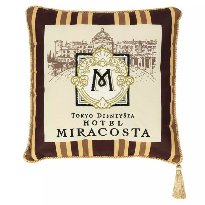 TDR - Tokyo Disney Sea Hotel Miracoasta Mickey Mouse 2 Sided Cushion