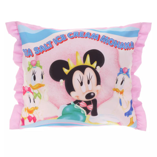 TDR - Food Miniature Minnie Mouse Sea Salt Ice Cream Monaka Shaped Cushion (Release Date: Nov 14, 2024)