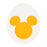 TDR - Mickey Mouse "Egg Shaped" Decoration Magnet