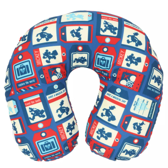 TDR - Mickey & Friends "Travel Accessories Gear" Collection x Neck Pillow & Drawstring Bag Set (Release Date: Nov 28, 2024)