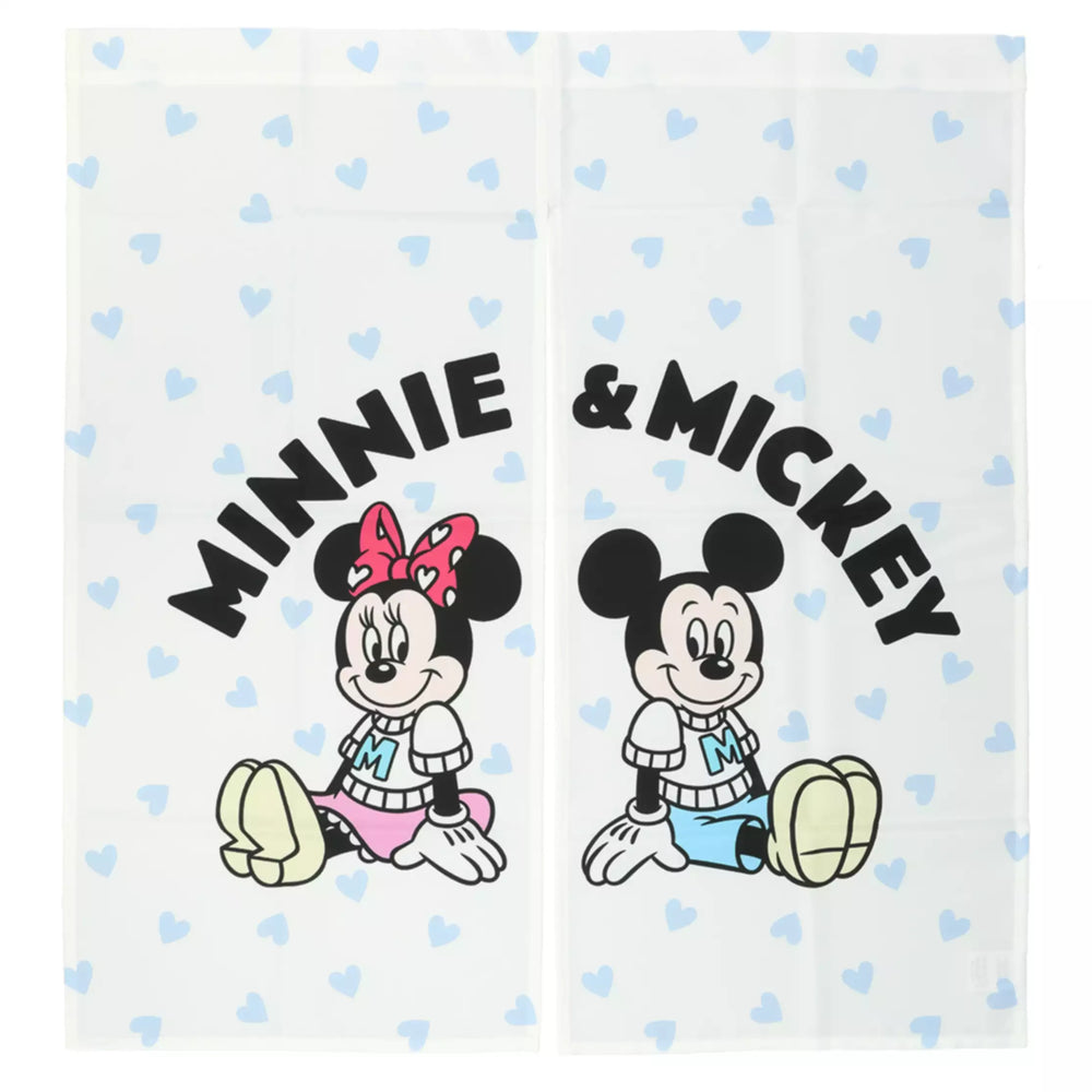 TDR - Mickey & Minnie Mouse "Nakayoshi Club" Collection x Doorway Curtain (Release Date: May 22, 2025)