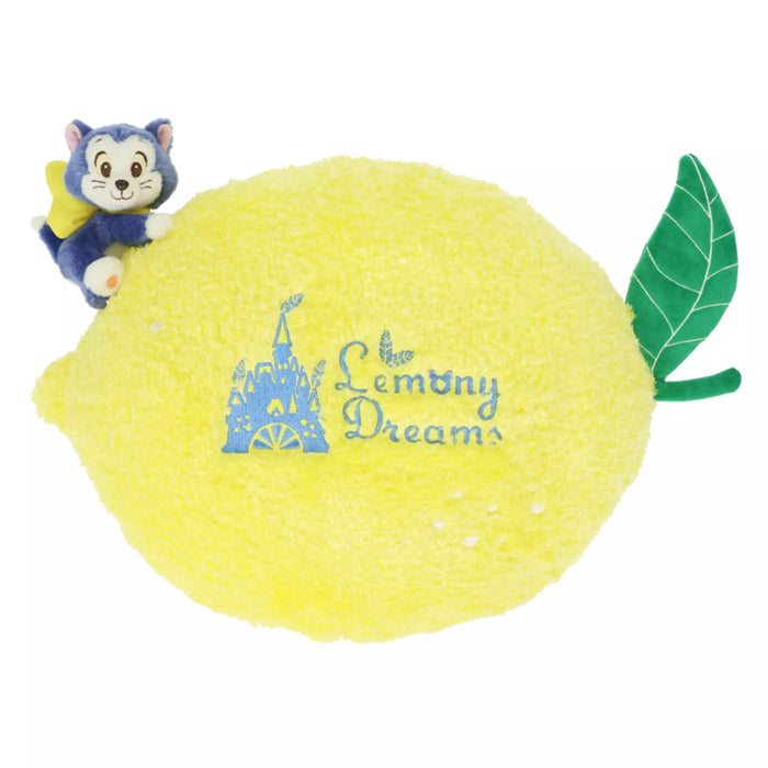 TDR - Mickey & Minnie Mouse "Lemony Dreams" Collection x Lemon Themed Figaro Cushion (Release Date: Apr 24, 2025)