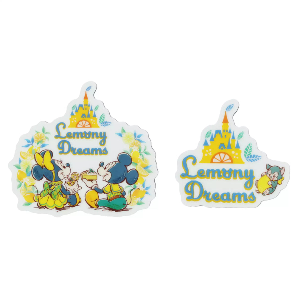 TDR - Mickey & Minnie Mouse "Lemony Dreams" Collection x Magnets Set (Release Date: Apr 24, 2025)
