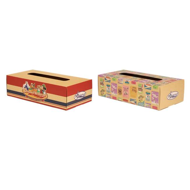 TDR - Disney Characters Grocery Store Themed Collection x Mickey & Friends Tissue Box Covers Set of 2 (Release Date: July 17, 2025)