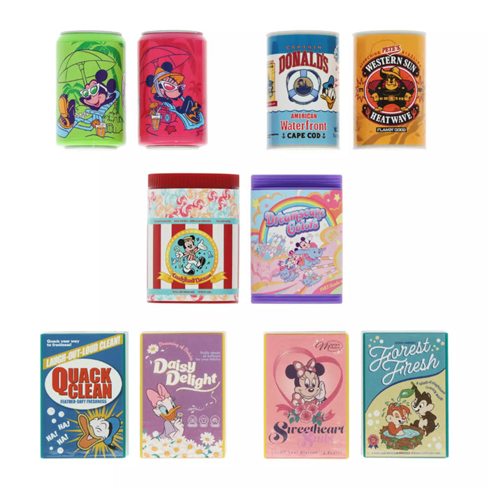 TDR - Disney Characters Grocery Store Themed Collection x Mickey & Friends 10 Decorative Magnets Whole Box (Release Date: July 17, 2025)