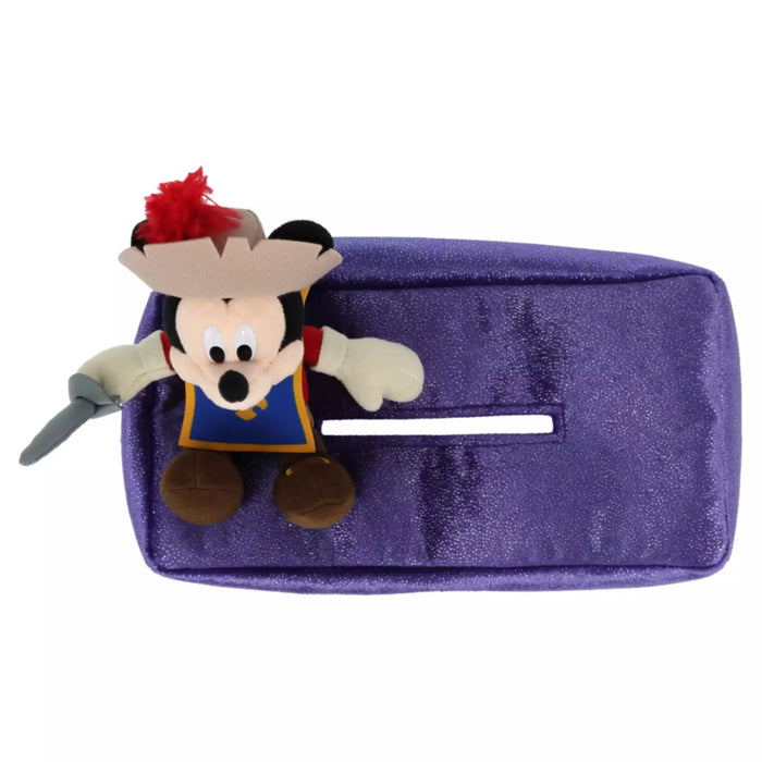 TDR - Mickey. Donald. Goofy. The Three Musketeers Collection x Mickey Mouse Fluffy Tissue Box Cover (Release Date: Oct 9, 2025)