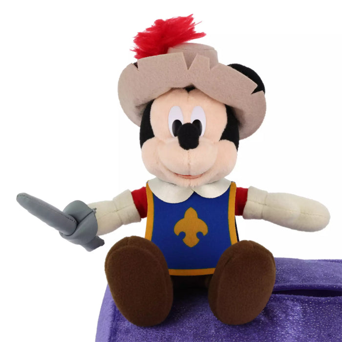TDR - Mickey. Donald. Goofy. The Three Musketeers Collection x Mickey Mouse Fluffy Tissue Box Cover (Release Date: Oct 9, 2025)