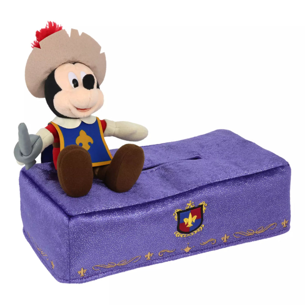 TDR - Mickey. Donald. Goofy. The Three Musketeers Collection x Mickey Mouse Fluffy Tissue Box Cover (Release Date: Oct 9, 2025)