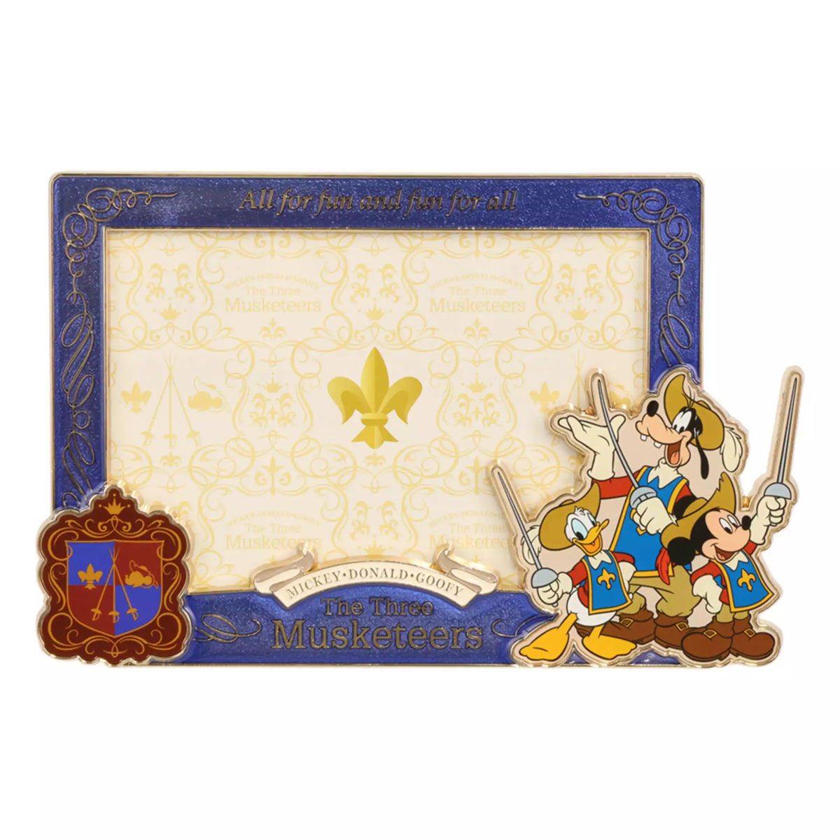 TDR - Mickey. Donald. Goofy. The Three Musketeers Collection x