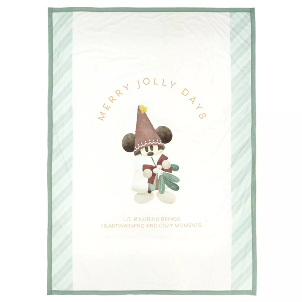 TDR - 2025 Mickey Christmas fairy "Lil Lin Lin" Merry Jolly Days Collection x Blanket (Release Date: Nov 10, 2025)