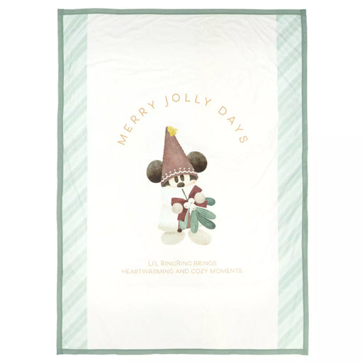 TDR - 2025 Mickey Christmas fairy "Lil Lin Lin" Merry Jolly Days Collection x Blanket (Release Date: Nov 10, 2025)