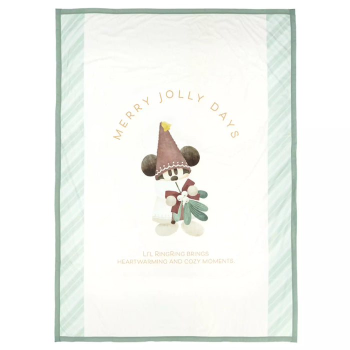 TDR - 2025 Mickey Christmas fairy "Lil Lin Lin" Merry Jolly Days Collection x Blanket (Release Date: Nov 10, 2025)