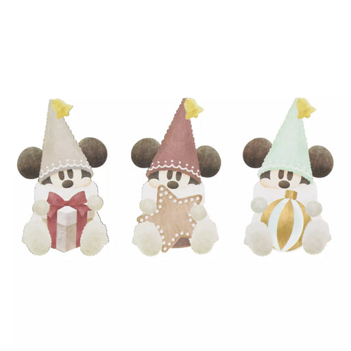 TDR - 2025 Mickey Christmas fairy "Lil Lin Lin" Merry Jolly Days Collection x Decorative Magnets Set  of 3 (Release Date: Nov 10, 2025)