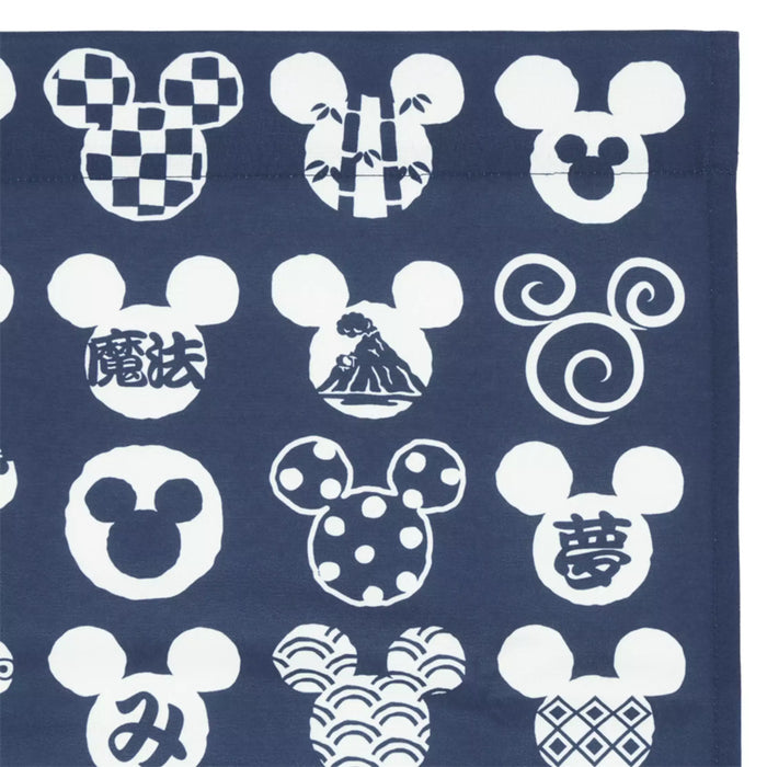 TDR - 2026 Mickey & Minnie Mouse "Round Shaped Senbei Rice Crackers" x Noren (Japanese Curtain) (Release Date: May 28, 2026)