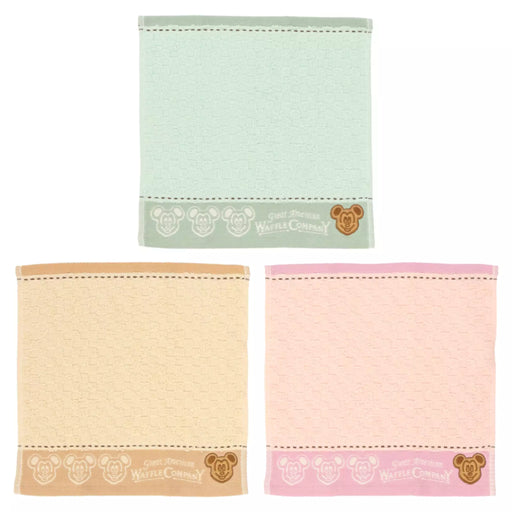 TDR - Mickey Mouse 3 Designs "Great American Waffle Company" Mini Towels Set (Release Date: July 18, 2024)