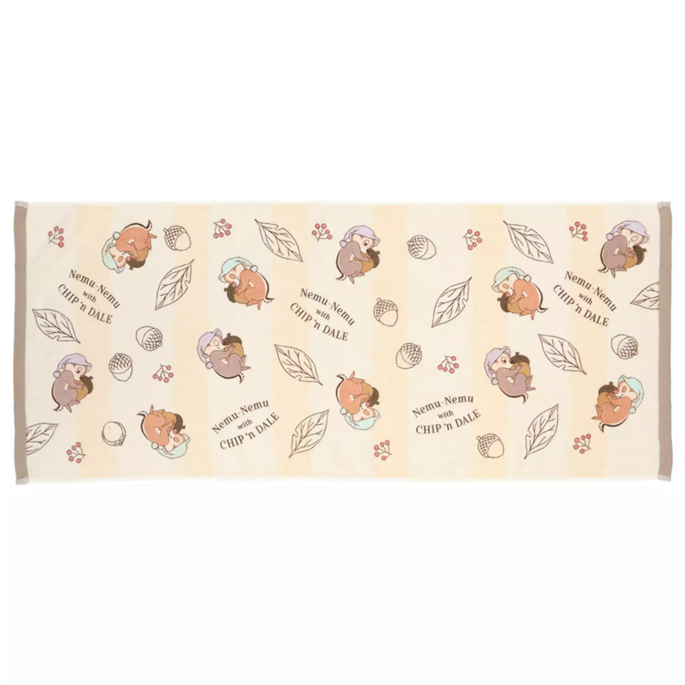 TDR - Nemu-Nemi with Chip & Dale Collection x Face Towel (Release Date: Nov 21, 2024)