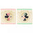 TDR - Mickey & Minnie Mouse "Gemstone Design" Mini Towels Set