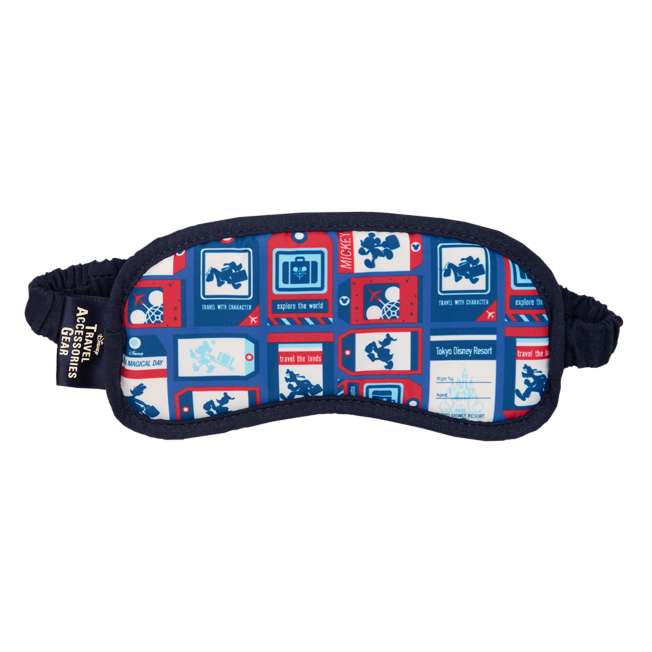 TDR - Mickey & Friends "Travel Accessories Gear" Collection x Sleep Mask & Luggage Tag Set (Release Date: Nov 28, 2024)