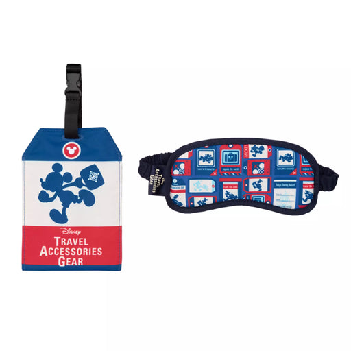 TDR - Mickey & Friends "Travel Accessories Gear" Collection x Sleep Mask & Luggage Tag Set (Release Date: Nov 28, 2024)