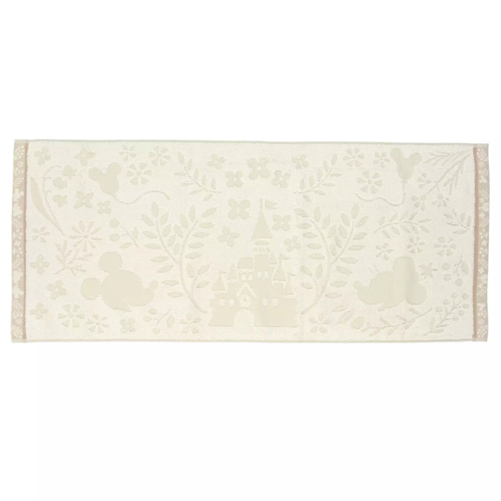 TDR - Mickey & Minnie Mouse with Tokyo Disney Resort Castle Face Towel (Release Date: Nov 28, 2024)