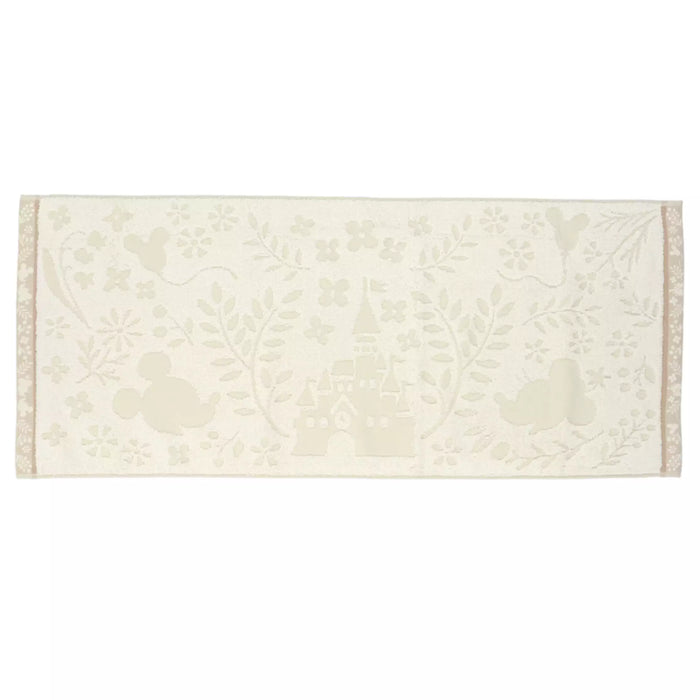 TDR - Mickey & Minnie Mouse with Tokyo Disney Resort Castle Face Towel (Release Date: Nov 28, 2024)