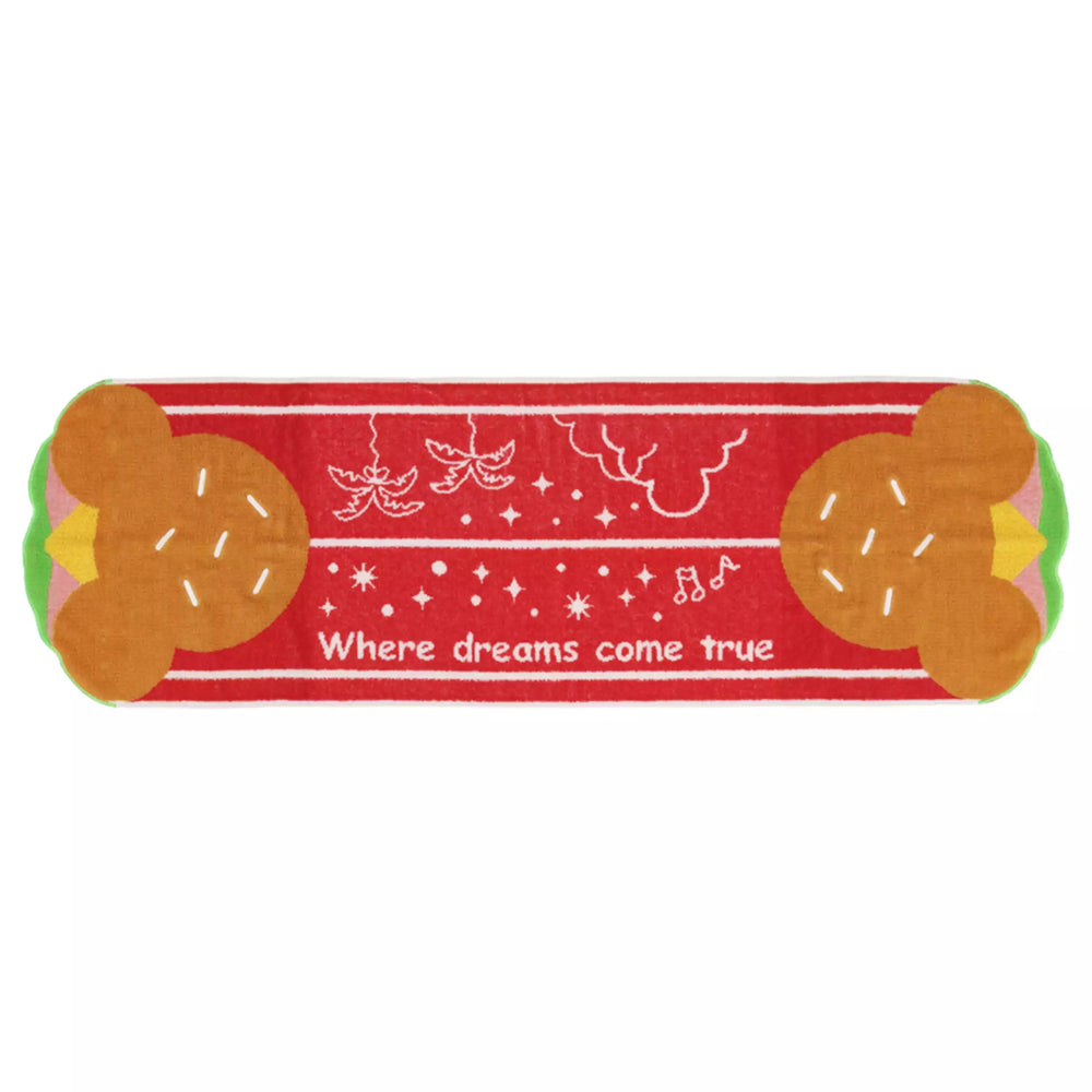 TDR - Mickey Mouse Hamburger Long Face Towel (Release Date: Apr 17, 2025)