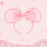 TDR - Minnie Mouse Heart Polka Dot Lace Ear Headband (Pink) Face Towel (Release Date: Apr 17, 2025)