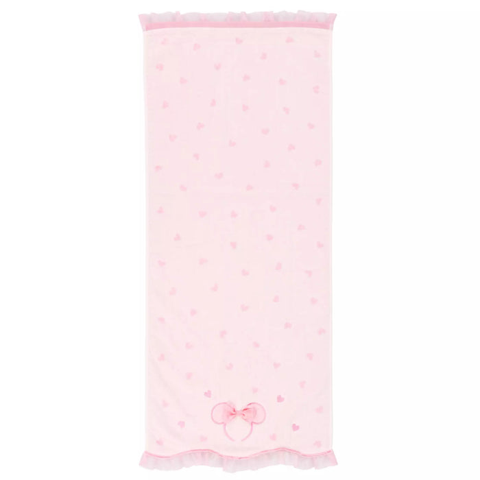 TDR - Minnie Mouse Heart Polka Dot Lace Ear Headband (Pink) Face Towel (Release Date: Apr 17, 2025)