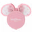 TDR - Minnie Mouse Heart Polka Dot Lace Ear Headband (Pink) Shaped Mirror (Release Date: Apr 17, 2025)