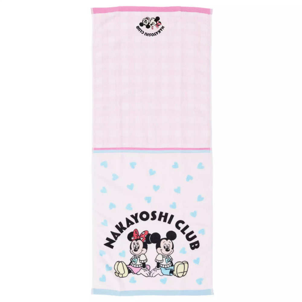 TDR - Mickey & Minnie Mouse "Nakayoshi Club" Collection x Face Towel (Release Date: May 22, 2025)
