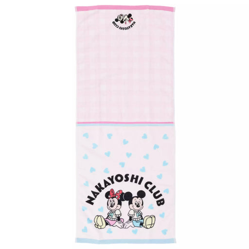 TDR - Mickey & Minnie Mouse "Nakayoshi Club" Collection x Face Towel (Release Date: May 22, 2025)