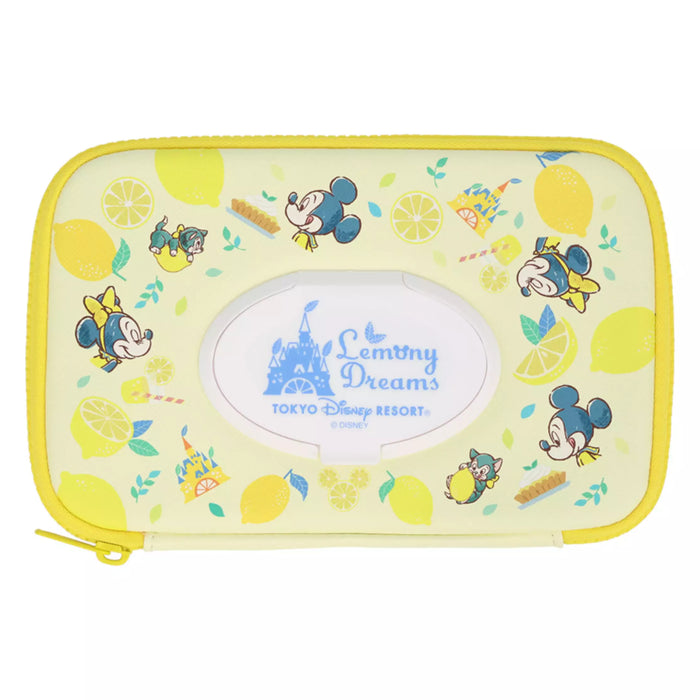 TDR - Mickey & Minnie Mouse "Lemony Dreams" Collection x On-The-Go Wipes & Dispenser Case (Release Date: July 17, 2025)