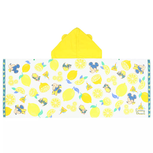 TDR - Mickey & Minnie Mouse "Lemony Dreams" Collection x Hooded Towel (Release Date: Apr 24, 2025)