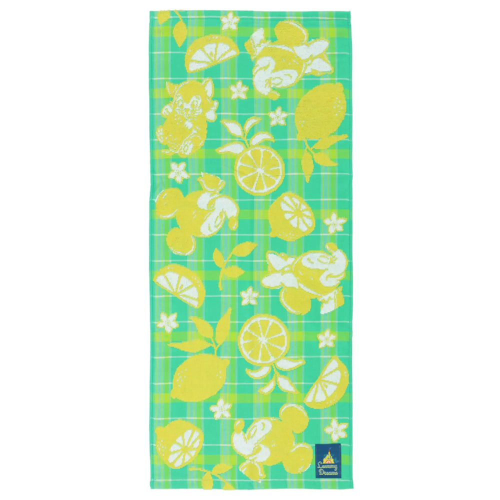 TDR - Mickey & Minnie Mouse "Lemony Dreams" Collection x Face Towel (Release Date: Apr 24, 2025)