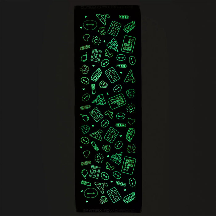 TDR - Colorful Neon & Baymax Themed Collection x Big Hero 6 Baymax Long Face Towel (Release Date: July 1, 2025)