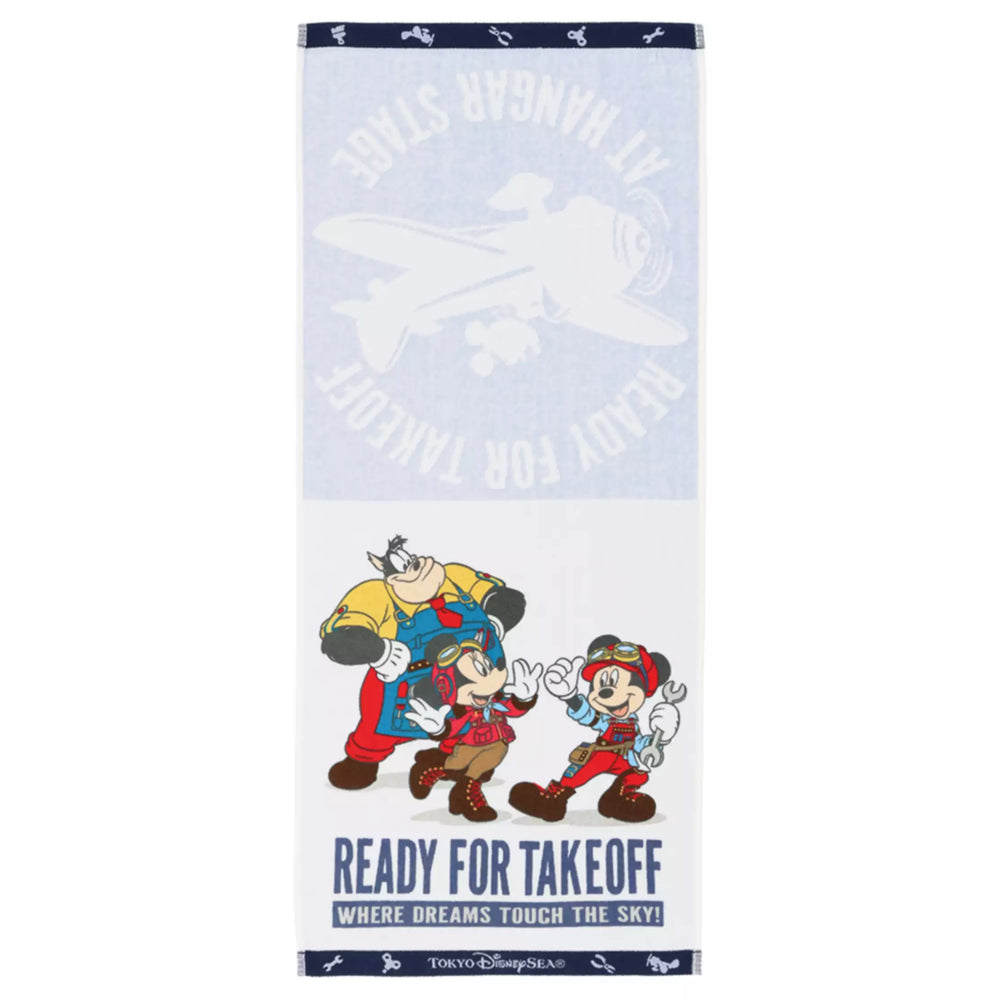 TDR - Mickey & Friends "Ready to Takeoff Where Dreams Touch the Sky" Collection x Face Towel (Release Date: July 15, 2025)